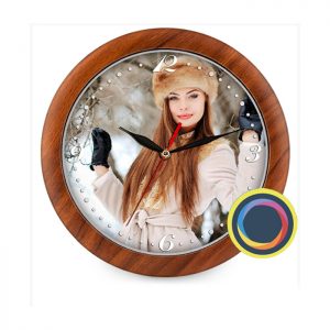 Печать на часах. Диаметр 29 см