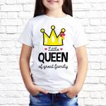 Футболка «Little queen of great family»