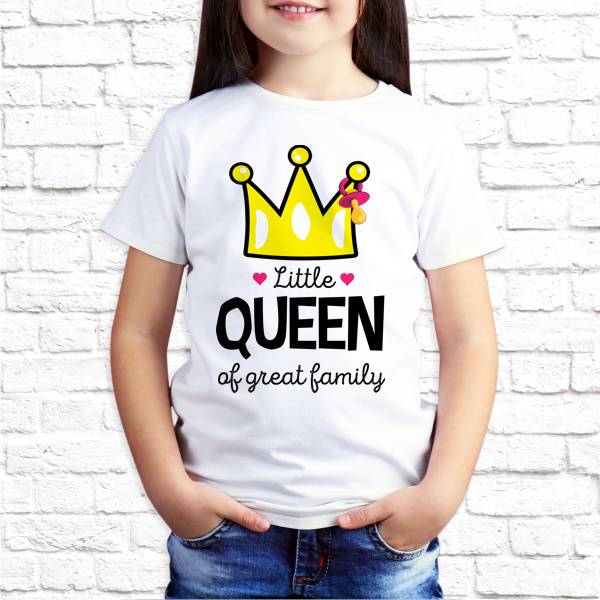 Футболка "Little queen of great family"