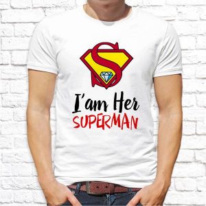Футболка "I am her SUPERMAN"