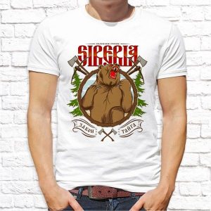 Футболка "Siberia - закон тайги"