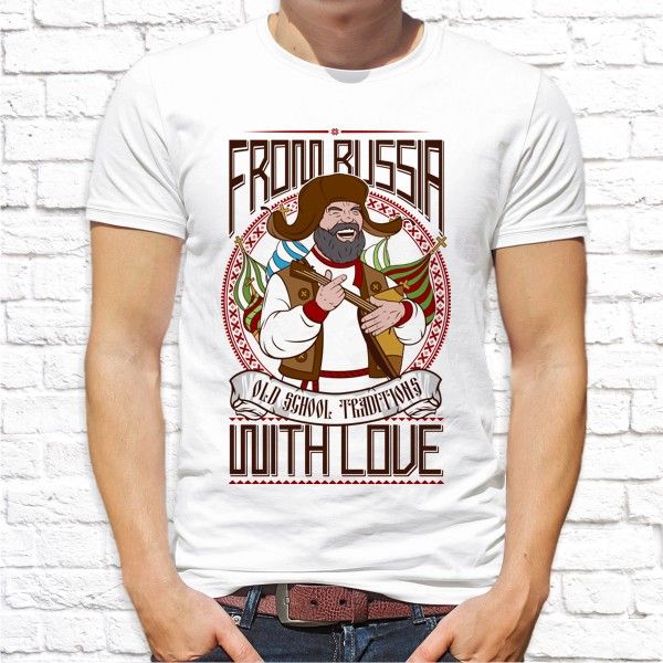 Футболка "From Russia - With Love" Футболка "From Russia - With Love"