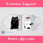 Парные кружки [Котики — романтики]